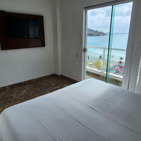 아라이알도카보 Vista Mar- 3 Quartos, Piscina E Churrasqueira Na Prainha 아파트 외부 사진