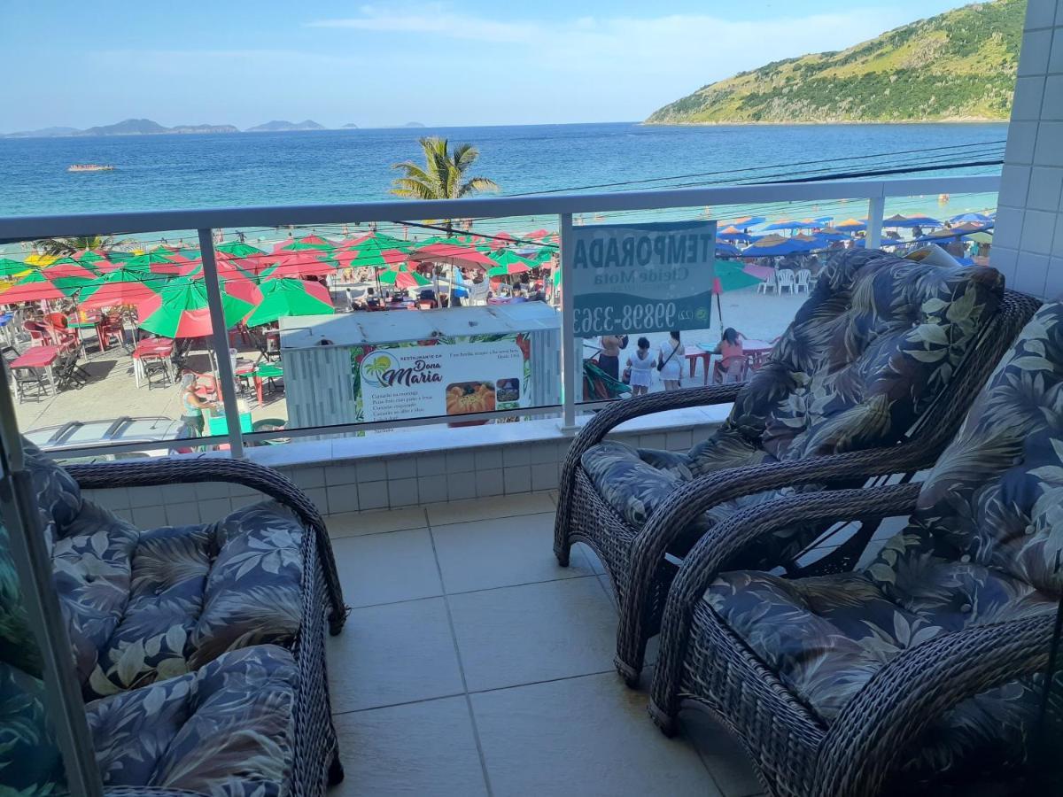 아라이알도카보 Vista Mar- 3 Quartos, Piscina E Churrasqueira Na Prainha 아파트 외부 사진
