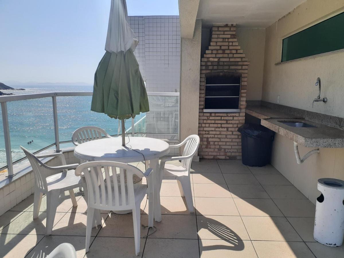 아라이알도카보 Vista Mar- 3 Quartos, Piscina E Churrasqueira Na Prainha 아파트 외부 사진