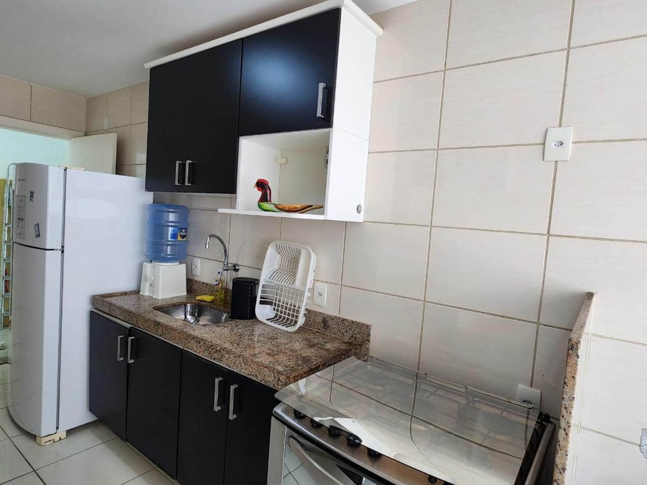 아라이알도카보 Vista Mar- 3 Quartos, Piscina E Churrasqueira Na Prainha 아파트 외부 사진